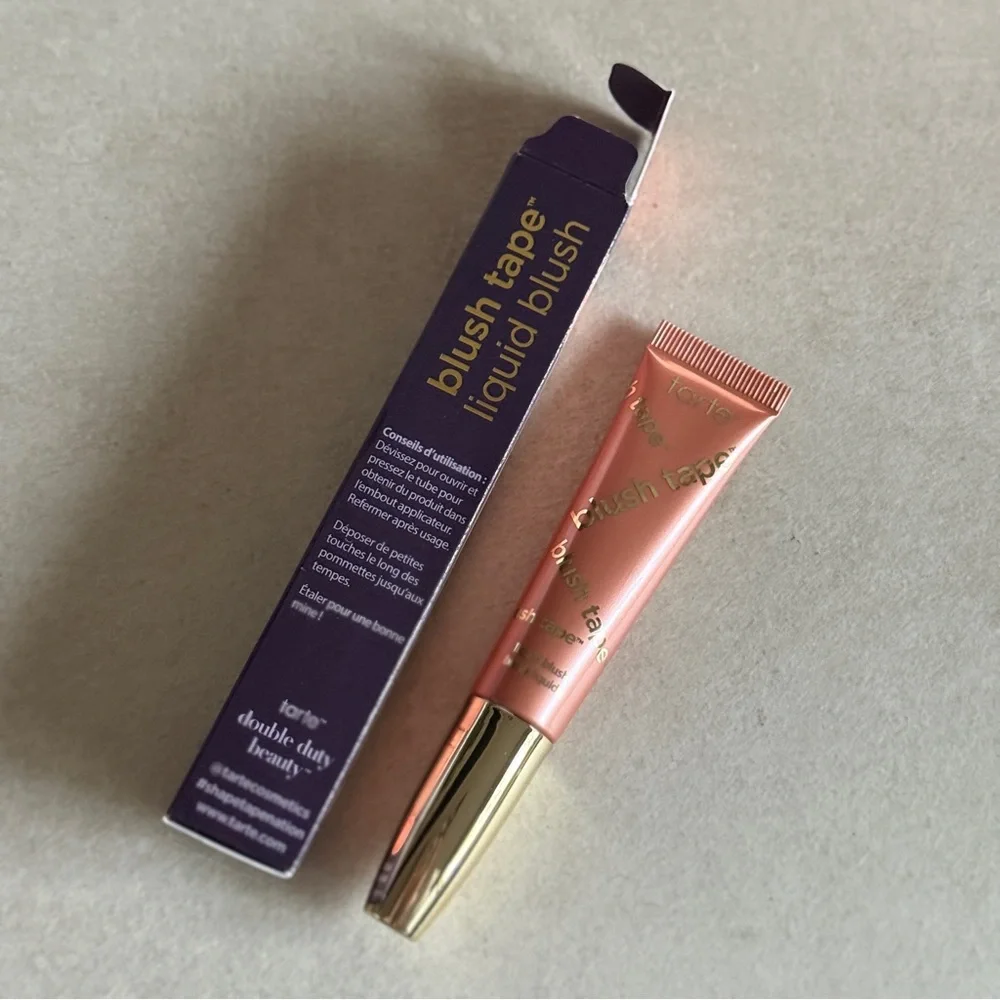 Tarte Blush Tape Liquid Blush Peach Brand New